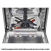 LG QuadWash™ Съдомиялна за вграждане с пара TrueSteam™ технология, Авт. отваряне на вратата, 14 комплекта съдове, ThinQ™ WiFi, Изглед на дисплея, DB475TXS, thumbnail 6