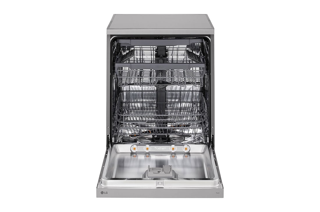 LG QuadWash™ Съдомиялна с пара TrueSteam™ технология, 14 комплекта съдове, ThinQ™ WiFi, Отворена предна врата без изглед към храната, DF243FVS, thumbnail 3
