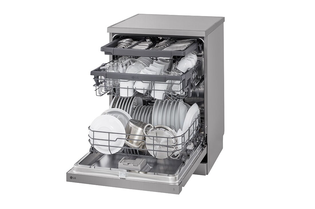 LG QuadWash™ Съдомиялна, 14 комплекта съдове, DF243FV, thumbnail 12