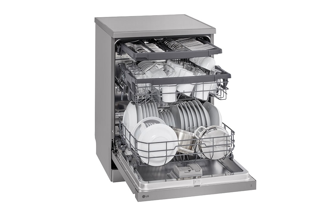 LG QuadWash™ Съдомиялна, 14 комплекта съдове, DF243FV, thumbnail 9