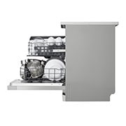 LG QuadWash™ Съдомиялна, 14 комплекта съдове, Отворена предна врата с изглед към , DF142FV, thumbnail 11