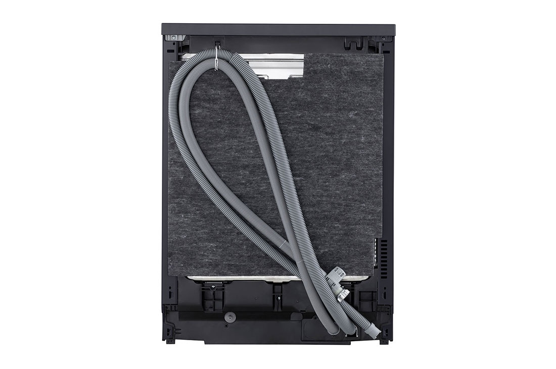 LG QuadWash™ Съдомиялна с пара TrueSteam™ технология, Авт. отваряне на вратата, 14 комплекта съдове, ThinQ™ WiFi, Страничен изглед, DF587HMS, thumbnail 15