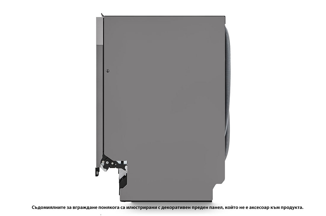 LG QuadWash™ Съдомиялна за вграждане с пара TrueSteam™ технология, Авт. отваряне на вратата, 14 комплекта съдове, ThinQ™ WiFi, Задна страна, DB476TXS, thumbnail 15