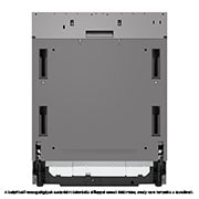 LG QuadWash™ Съдомиялна за вграждане с пара TrueSteam™ технология, Авт. отваряне на вратата, 14 комплекта съдове, ThinQ™ WiFi, Изглед отпред, DB476TXS, thumbnail 1