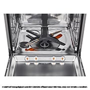 LG QuadWash™ Съдомиялна за вграждане с пара TrueSteam™ технология, Авт. отваряне на вратата, 14 комплекта съдове, ThinQ™ WiFi, Изглед на дисплея, DB476TXS, thumbnail 6