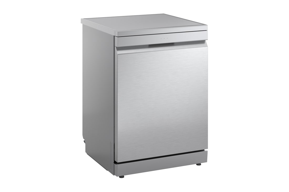 LG QuadWash™ Съдомиялна с пара TrueSteam™ технология, Авт. отваряне на вратата, 14 комплекта съдове, ThinQ™ WiFi, right side , DF587HVS, thumbnail 7