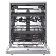 LG QuadWash™ Съдомиялна с пара TrueSteam™ технология, Авт. отваряне на вратата, 14 комплекта съдове, ThinQ™ WiFi, front view, DF587HVS, thumbnail 2