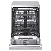 LG QuadWash™ Съдомиялна с пара TrueSteam™ технология, Авт. отваряне на вратата, 14 комплекта съдове, ThinQ™ WiFi, front full open, DF587HVS, thumbnail 6