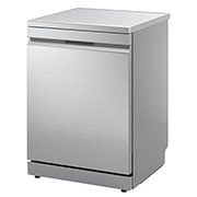 LG QuadWash™ Съдомиялна с пара TrueSteam™ технология, Авт. отваряне на вратата, 14 комплекта съдове, ThinQ™ WiFi, left side , DF587HVS, thumbnail 11