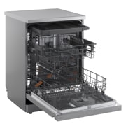 LG QuadWash™ Съдомиялна с пара TrueSteam™ технология, Авт. отваряне на вратата, 14 комплекта съдове, ThinQ™ WiFi, Подробен изглед на чекмеджето, DF273FVS, thumbnail 10