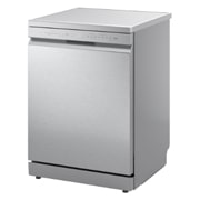 LG QuadWash™ Съдомиялна с пара TrueSteam™ технология, Авт. отваряне на вратата, 14 комплекта съдове, ThinQ™ WiFi, Изглед от дясната страна, DF273FVS, thumbnail 11