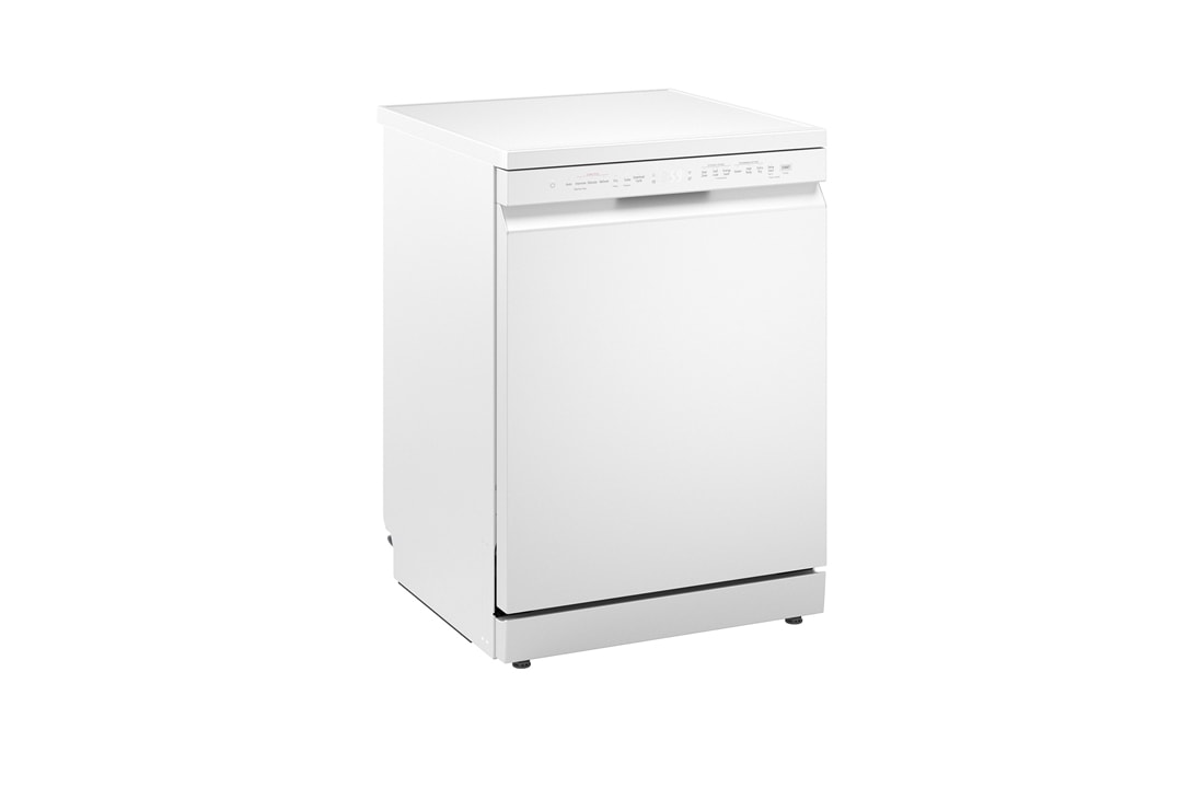 LG QuadWash™ Съдомиялна с пара TrueSteam™ технология, Авт. отваряне на вратата, 14 комплекта съдове, ThinQ™ WiFi, Подробен изглед на чекмеджето, DF273FWS, thumbnail 7