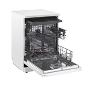 LG QuadWash™ Съдомиялна с пара TrueSteam™ технология, Авт. отваряне на вратата, 14 комплекта съдове, ThinQ™ WiFi, Подробен изглед на чекмеджето, DF273FWS, thumbnail 10
