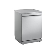 LG QuadWash™ Съдомиялна с пара TrueSteam™ технология, Авт. отваряне на вратата, 14 комплекта съдове, ThinQ™ WiFi, right side , DF375HVS, thumbnail 7