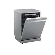 LG QuadWash™ Съдомиялна с пара TrueSteam™ технология, Авт. отваряне на вратата, 14 комплекта съдове, ThinQ™ WiFi, right side open, DF375HVS, thumbnail 8