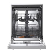 LG QuadWash™ Съдомиялна, Автоматично отваряне на вратата, 14 комплекта съдове, Отворена предна врата с изглед към храната, DF273FV, thumbnail 2