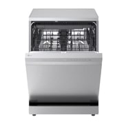 LG QuadWash™ Съдомиялна, Автоматично отваряне на вратата, 14 комплекта съдове, Изглед от лявата страна, DF273FV, thumbnail 5