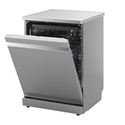 LG QuadWash™ Съдомиялна, Автоматично отваряне на вратата, 14 комплекта съдове, Изглед от дясната страна, DF273FV, thumbnail 12