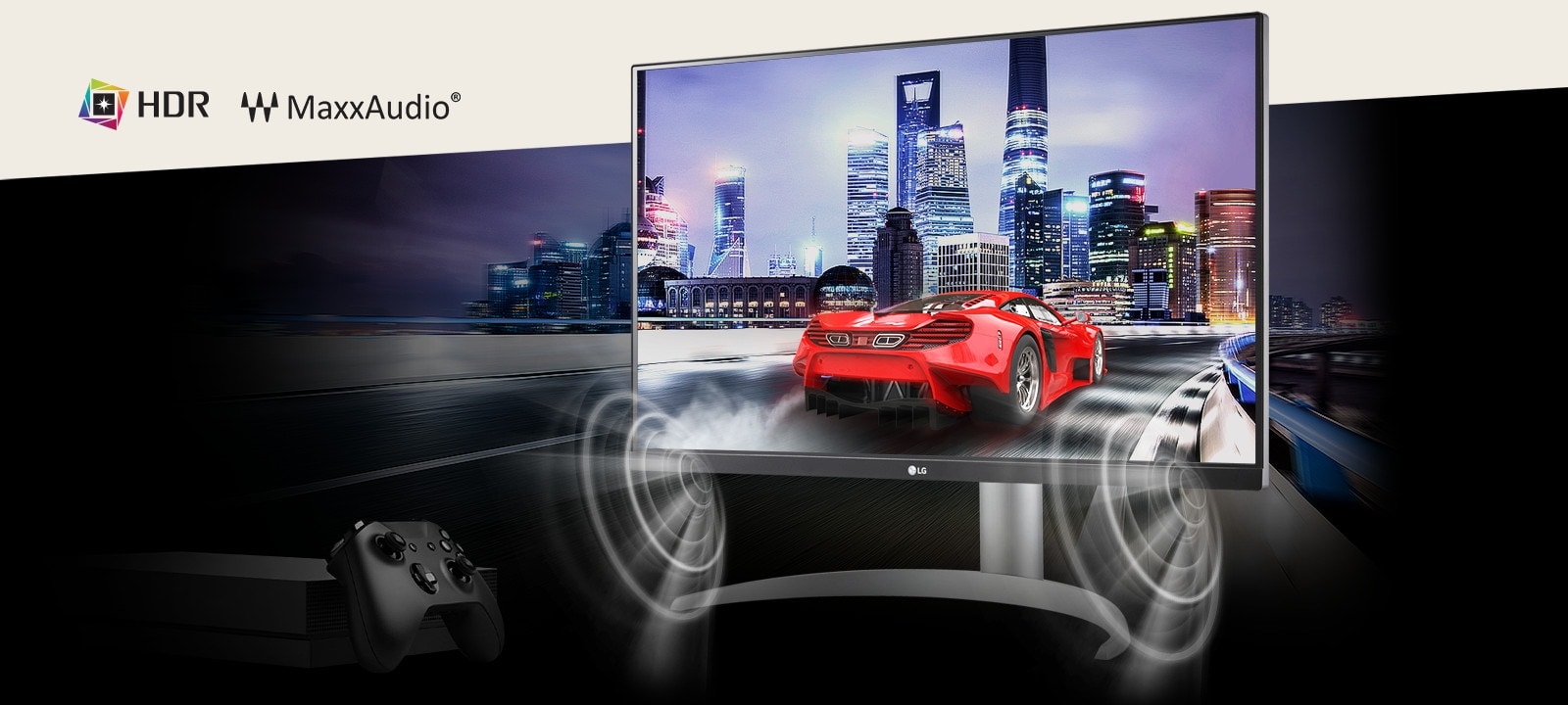 Завладяващо преживяване при игра на 4K HDR конзола.