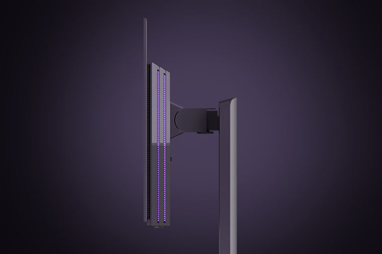 Пордуктово изображение на геймърския монитор UltraGear™ OLED 27GX790A.	