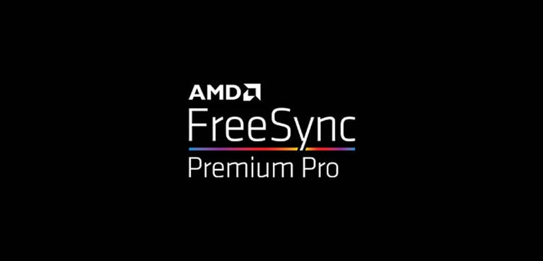 Лого AMD FreeSync™ Premium Pro.