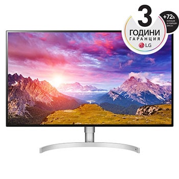 31,5-инчов монитор UHD 4K Thunderbolt™ 3 с възможност за серийно свързване на 4K монитори1