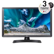 LG 23,6 ''монитор с TV тунер , широк зрителен ъгъл и вградени високоговорители, 24TL510V-PZ, 24TL510V-PZ, thumbnail 1
