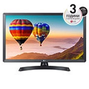 LG 27,5''  Wide Viewing Angle TV Монитор, изглед отпред, 28TN515S-PZ, thumbnail 1