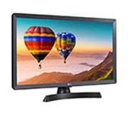 LG 23,6''  Wide Viewing Angle TV Монитор, изглед отстрани под ъгъл +15 градуса, 24TN510S-PZ, thumbnail 3