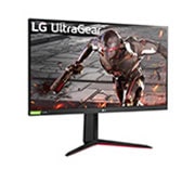 LG 31,5-инчов UltraGear™ Full HD монитор за игри с 165 Hz, MBR 1 ms, съвместим с NVIDIA® G-SYNC®, изглед отстрани под ъгъл +15 градуса, 32GN550-B, thumbnail 3