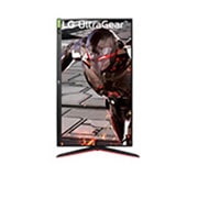 LG 31,5-инчов UltraGear™ Full HD монитор за игри с 165 Hz, MBR 1 ms, съвместим с NVIDIA® G-SYNC®, Изглед отпред на монитор, който се завърта на 90 градуса, 32GN550-B, thumbnail 7