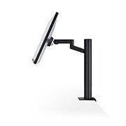 LG 27'' UltraFine™ UHD IPS HDR Монитор c USB-C и eргономична стойка, изглед отстрани на монитора, наклонен нагоре, 27UN880-B, thumbnail 9