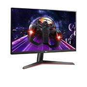 LG 23,8'' FHD IPS Монитор c AMD FreeSync™ и 1ms MBR, изглед отстрани под ъгъл +15 градуса, 24MP60G-B, thumbnail 3