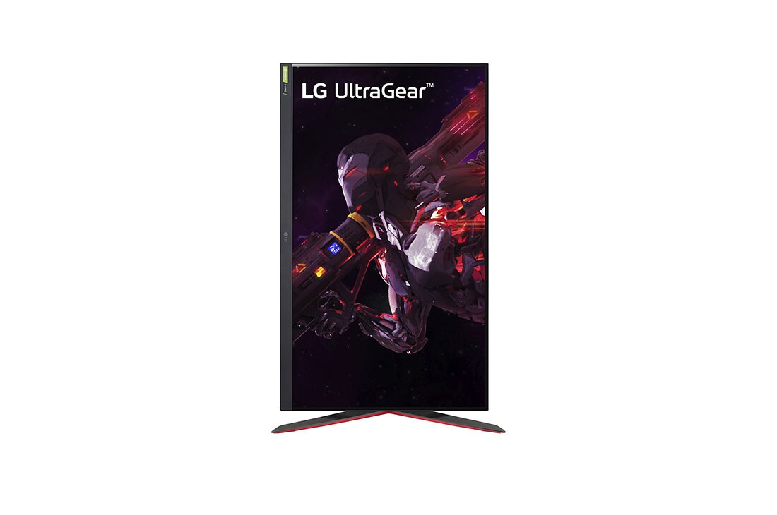 LG 31,5'' UltraGear™ QHD Nano IPS 1ms (GtG) Gaming Монитор c 165Hz / 180Hz (Overclock), изглед отпред с дисплей, въртящ се на 90 градуса, в изглед „портрет“, 32GP850-B, thumbnail 7