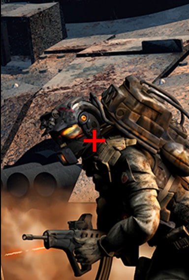 Режим Crosshair target point Activation (Активиране на мерника)