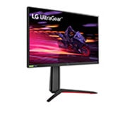 LG 27'' Full HD(1920 x 1080) UltraGear™ Монитор c 1ms 240Hz и NVIDIA® G-SYNC® compatibility, Изглед в перспектива, 27GP750-B, thumbnail 4