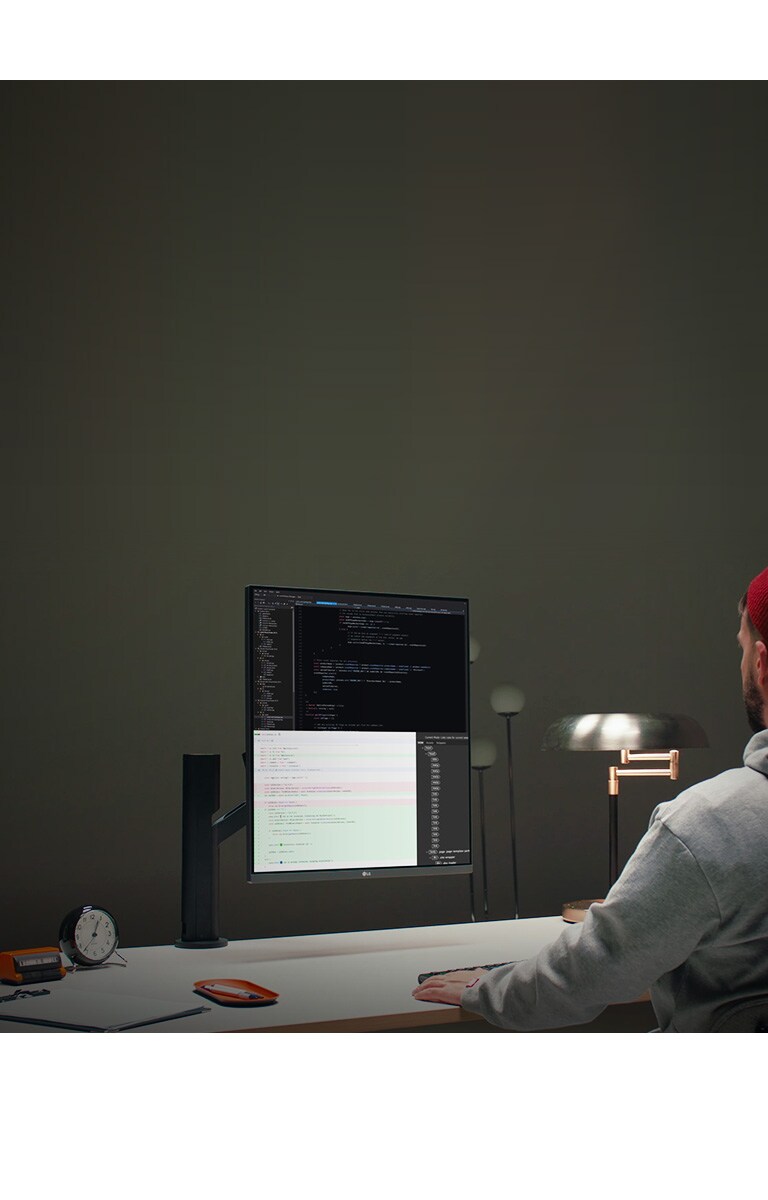 Мониторът DualUp от LG за програмисти