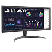 LG 26'' 21:9 UltraWide™ Full HD IPS Монитор с AMD FreeSync™ , изглед отстрани под ъгъл +15 градуса, 26WQ500-B, thumbnail 3