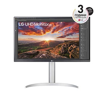 27" UHD 4K Монитор VESA DisplayHDR™ 400 и USB Type-C™1