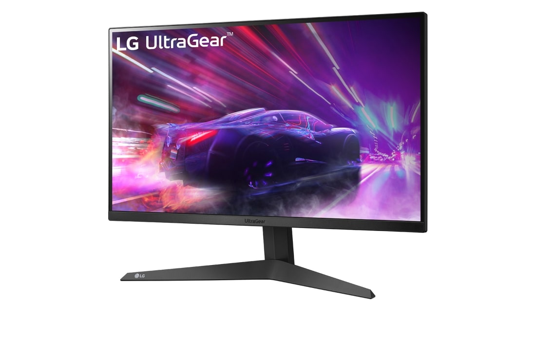 LG 24” UltraGear™ Full HD монитор за игри, изглед отстрани под ъгъл +15 градуса, 24GQ50F-B, thumbnail 2