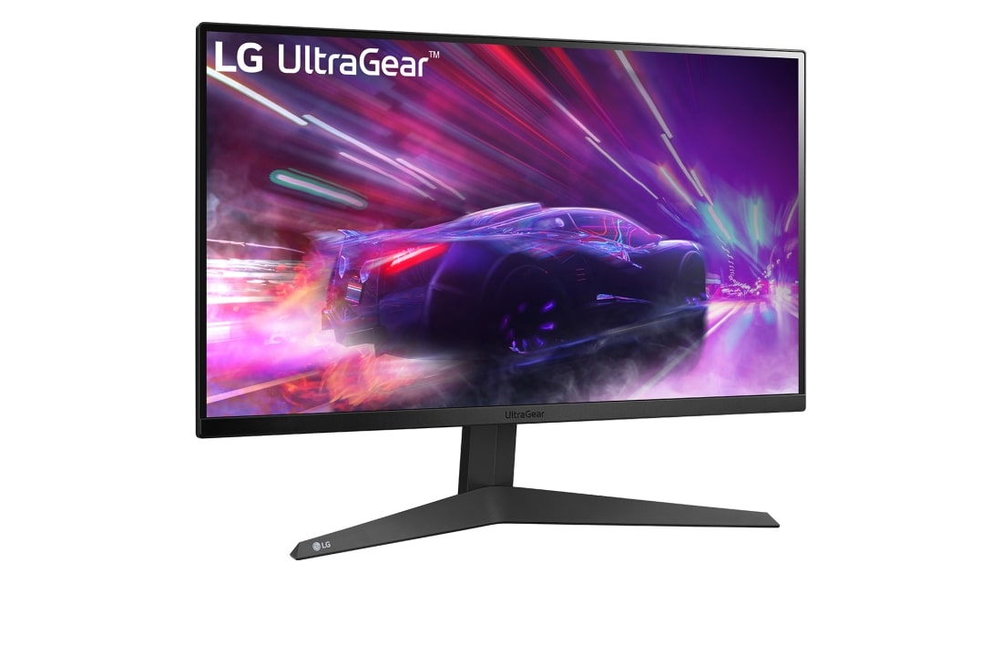 LG 24” UltraGear™ Full HD монитор за игри, изглед отстрани под ъгъл +15 градуса, 24GQ50F-B, thumbnail 3