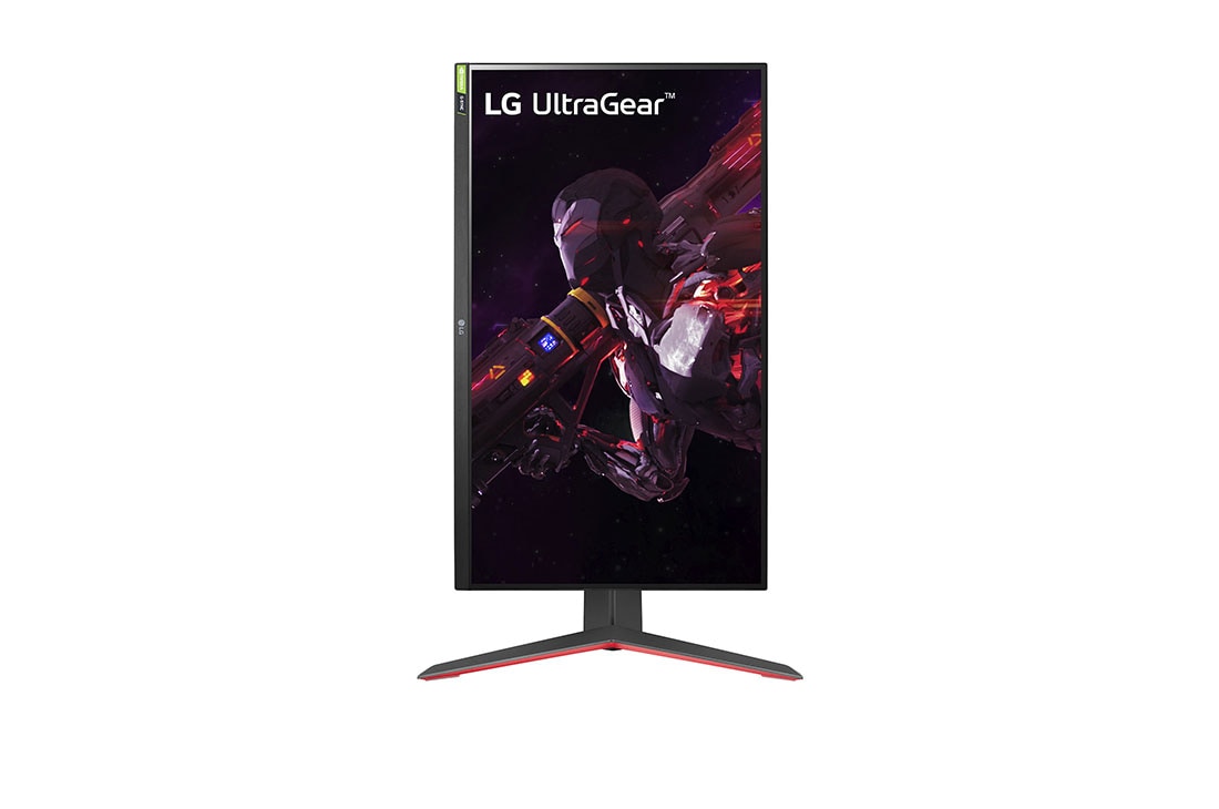 LG 27'' QHD IPS Монитор c AMD FreeSync™ (Premium), NVIDIA® G-SYNC и 1ms MBR, изглед отпред с дисплей, въртящ се на 90 градуса, в изглед „портрет“, 27GP850P-B, thumbnail 7
