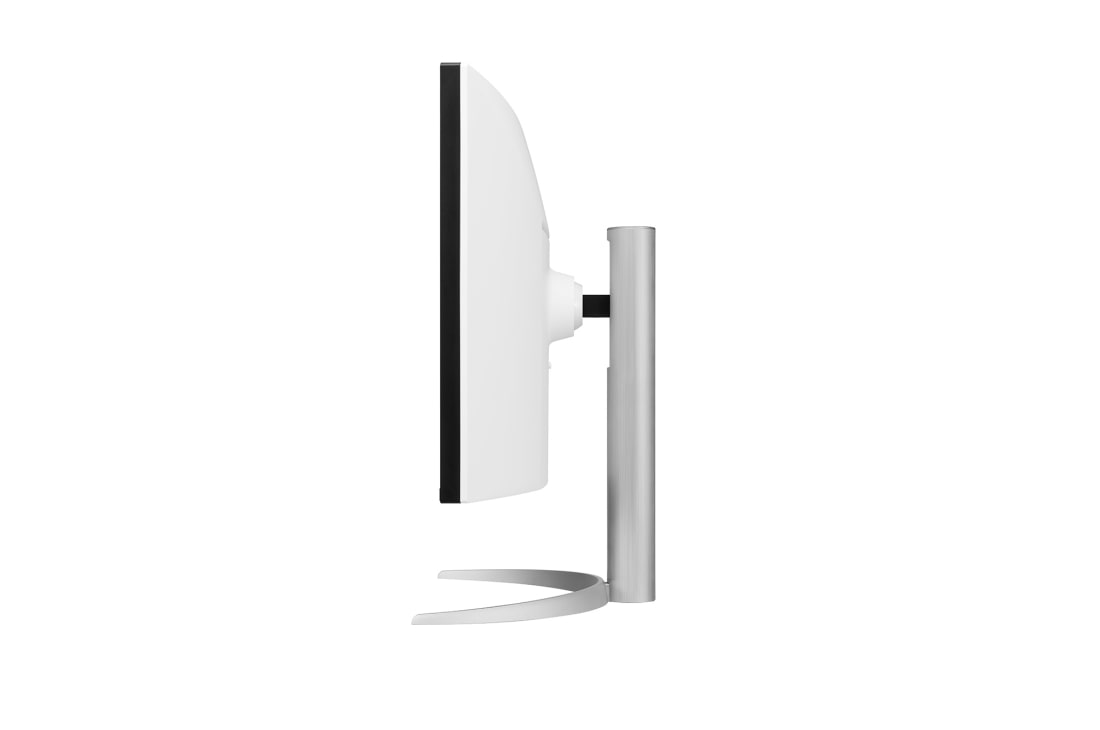 LG 37,5'' 21:9 извит UltraWide™ QHD+ (3840x1600) монитор, Изглед отстрани, 38WP85CP-W, thumbnail 5