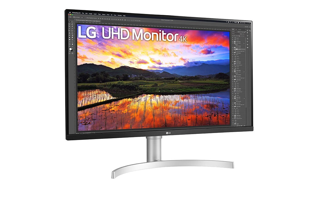 LG 31,5''  4K UHD Монитор c HDR 10, 32UN650P-W, thumbnail 3