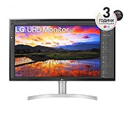 LG 31,5''  4K UHD Монитор c HDR 10, 32UN650P-W, thumbnail 1