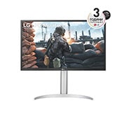 LG 27-инчов UtraFine™ 16:9 4K монитор , изглед отпред, 27UP550P-W, thumbnail 1