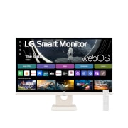 LG 27'' интелигентен монитор със съотношение на страните 16:9, Front view , 27SR50F-W, thumbnail 2