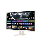 LG 27'' интелигентен монитор със съотношение на страните 16:9, -15 degree side view, 27SR50F-W, thumbnail 3