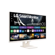 LG 27'' интелигентен монитор със съотношение на страните 16:9, Right Perspective, 27SR50F-W, thumbnail 5