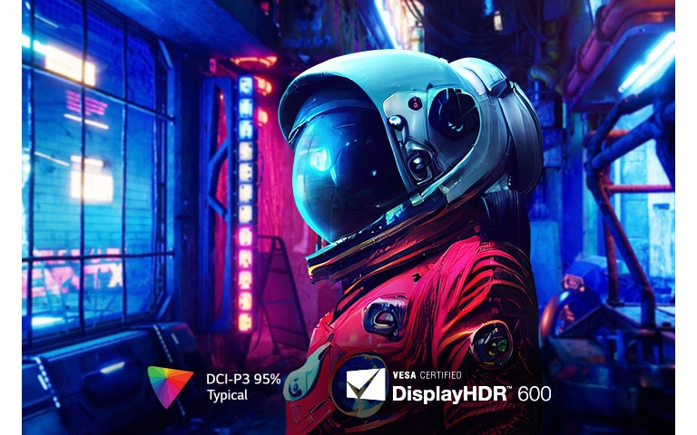 Много ярко и цветно изображение с астронавт.